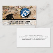 屋上 | 建築サイト | プロパティ開発者。 名刺 (正面/裏面)