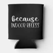 屋内おもしろい凹部による先生ギフト 缶クーラー (正面)