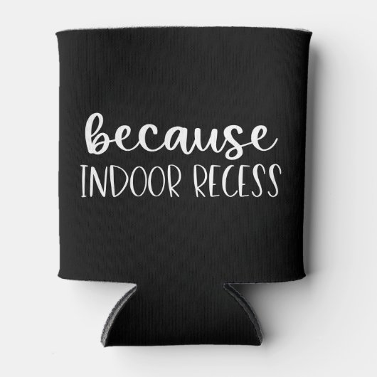 屋内おもしろい凹部による先生ギフト 缶クーラー (正面)