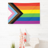 屋内および屋外バナー – 新しいプライドフラグ 横断幕 (インサイチュ)