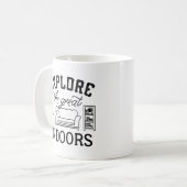 屋内の大自然を探索しよう コーヒーマグカップ (正面左)