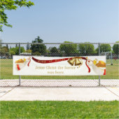 屋内の屋外クリスマスバナー – キングの王 横断幕 (インサイチュ)