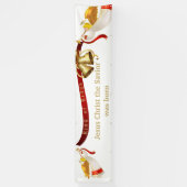 屋内の屋外クリスマスバナー – キングの王 横断幕 (縦)