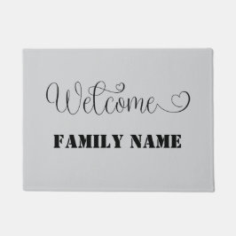 屋内または屋外のパーソナライズされたラグの贈り物のためのフォーマット ドアマット