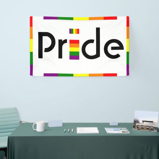 屋内または屋外バナー – PRIDE 横断幕 (トレードショー)