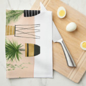 屋内オアシスコレクション キッチンタオル (四つ折り)