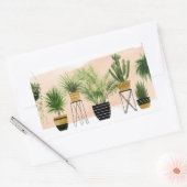 屋内オアシスコレクション 長方形シール (封筒)