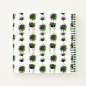 屋内オアシス |のぶら下がったかご ノートブック (裏面)