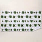 屋内オアシス|のぶら下がったなバスケット ビーチタオル (正面)