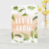 屋内オアシス|はそれが育つようにしました カード (黄色い花)