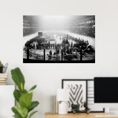 屋内オートバイレース、1900年代初期 ポスター (ホームオフィス)