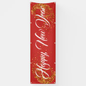 屋内カスタム屋外バナー – 新年 横断幕 (縦)