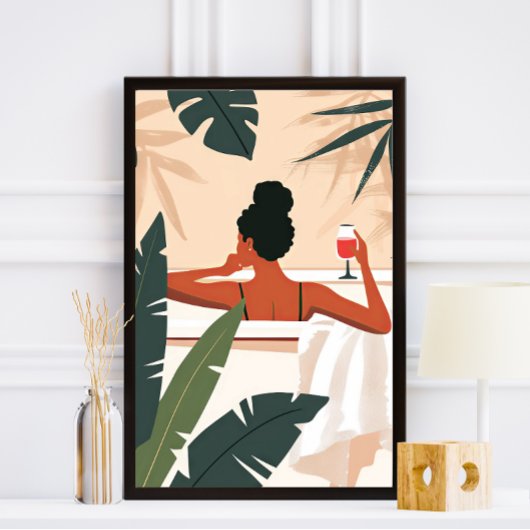 屋内ジャングルスパ フォトプリント           