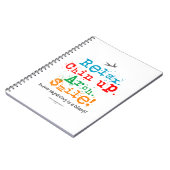 屋内スカイダイビングはブラスト！ ノートブック (左側)