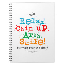 屋内スカイダイビングはブラスト！ ノートブック