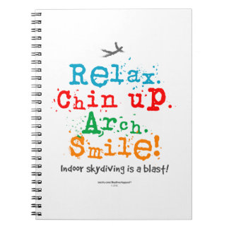 屋内スカイダイビングはブラスト！ ノートブック