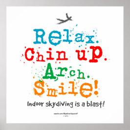 屋内スカイダイビングはブラスト! ポスター