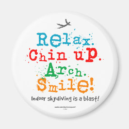 屋内スカイダイビングはブラスト! マグネット