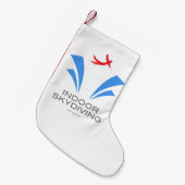 屋内スカイダイビング スモールクリスマスストッキング (正面 (吊り時))