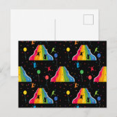 屋内スライドパーク 子供の遊び場 ポストカード (正面/裏面)