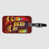 屋内ティキライフケンゲージアート ラゲッジタグ (正面横)