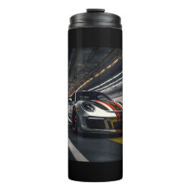 屋内トラックのレーシングカー