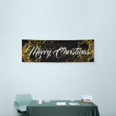 屋内バナーメリークリスマス 横断幕 (トレードショー)