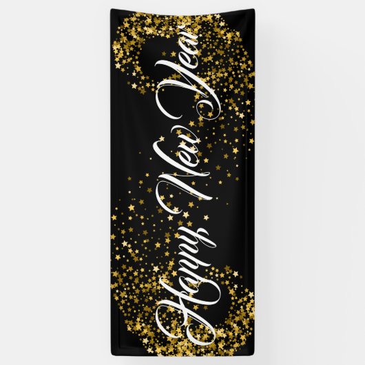 屋内バナー – 新年 横断幕 (縦)