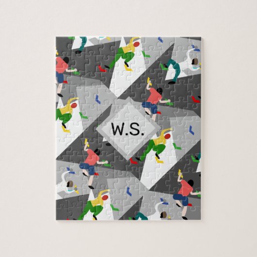 屋内ロック登山 ジグソーパズル (縦)