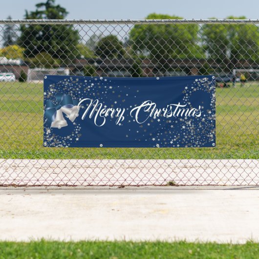 屋内屋外カスタムバナー – メリークリスマス 横断幕 (インサイチュ)