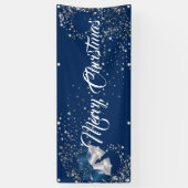 屋内屋外カスタムバナー – メリークリスマス 横断幕 (縦)