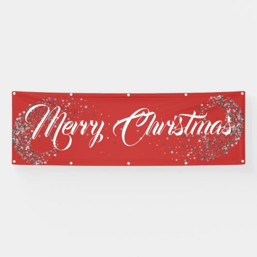 屋内屋外カスタムバナー – メリークリスマス 横断幕 (横)
