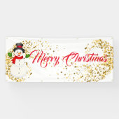 屋内屋外カスタムバナー – メリークリスマス 横断幕 (横)