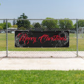 屋内屋外カスタムバナー – メリークリスマス 横断幕 (インサイチュ)