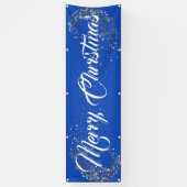 屋内屋外カスタムバナー – メリークリスマス 横断幕 (縦)