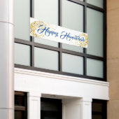 屋内屋外バナーハッピーハヌカー 横断幕 (ビルの外側)