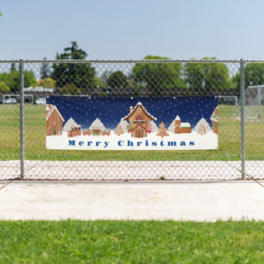 屋内屋外バナー – メリークリスマスバナー 横断幕 (インサイチュ)