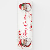 屋内屋外バナー – メリークリスマスバナー 横断幕 (縦)