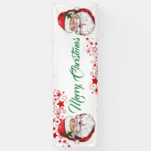 屋内屋外バナー – メリークリスマスバナー 横断幕 (縦)