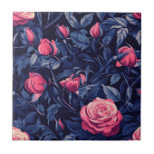 屋内床クラシック床用アールデコバラタイル タイル (正面)