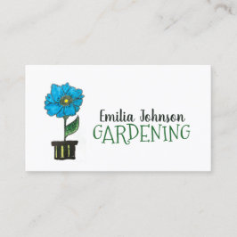 屋内植気に物及び庭園相談 名刺