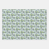 屋内植物の様式化人気があるイラストレーション ラッピングペーパーシート (正面3)