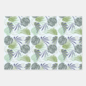 屋内植物の様式化人気があるイラストレーション ラッピングペーパーシート (正面)