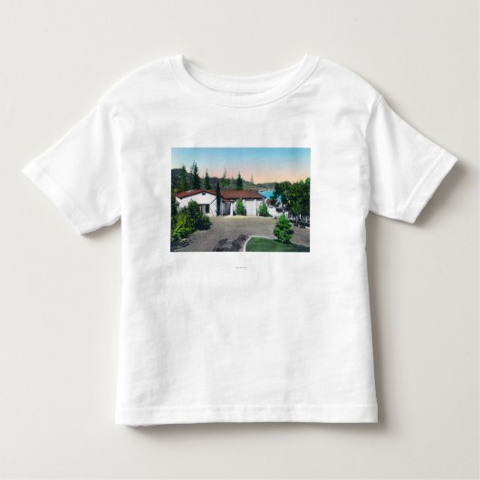 屋内熱いミネラル突進、Bath トドラーTシャツ (正面)