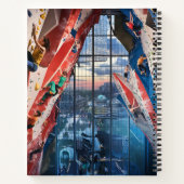 屋内登山ジムの拡張 ノートブック (裏面)