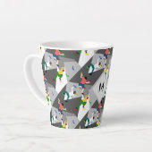 屋内登山 カフェラテマグ (左アングル)