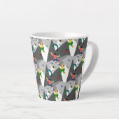 屋内登山 カフェラテマグ (右アングル)