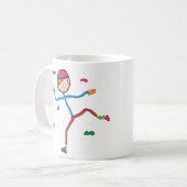 屋内登山 コーヒーマグカップ (正面左)