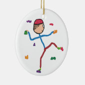 屋内登山 セラミックオーナメント (右)