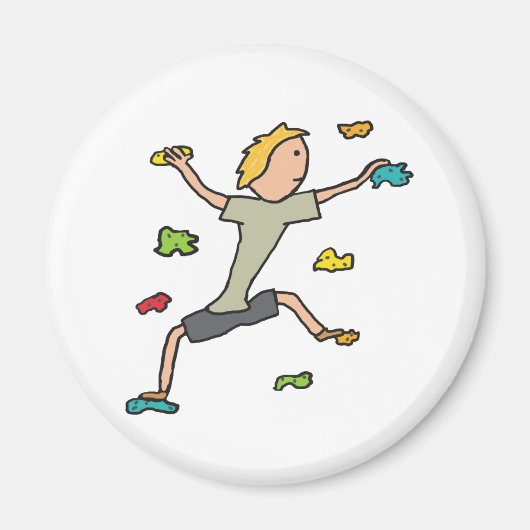 屋内登山 マグネット (正面)